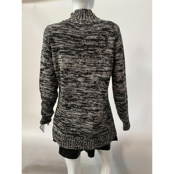 Old Navy Black Heather Sweater Sz Medium - Picture 5 of 8